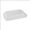 EarthChoice Entree2Go Takeout Container Vented Lid, 8.67 x 5.75 x 0.98, Clear, 300/Carton2