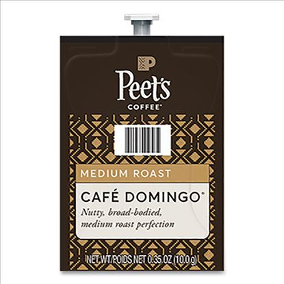 FLAVIA Ground Coffee Freshpacks, Café Domingo Blend, 0.35 oz Freshpack, 76/Carton1