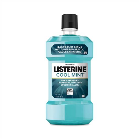 Listerine Cool Mint Mouthwash, 1 L Bottle1