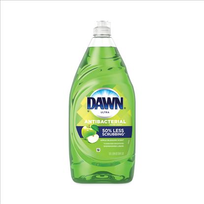 Ultra Antibacterial Dishwashing Liquid, Apple Blossom Scent, 38 oz Bottle1