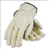 Economy Grade Top-Grain Cowhide Leather Drivers Gloves, Small, Tan1