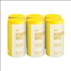 Disinfecting Wipes, 7 x 8, Lemon, 75 Wipes/Canister, 6 Canisters/Carton2