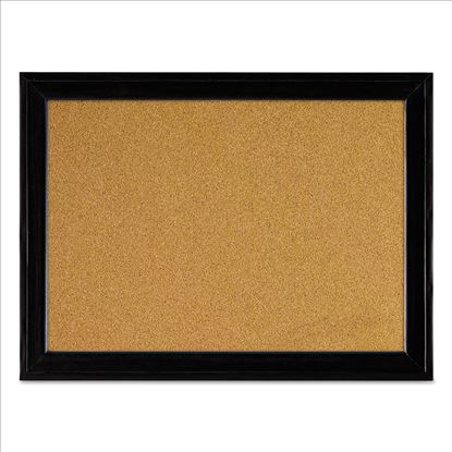 Cork Bulletin Board with Black Frame, 17 x 111