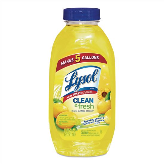 Clean and Fresh Multi-Surface Cleaner, Sparkling Lemon and Sunflower Essence, 10.75 oz Bottle, 20/Carton1