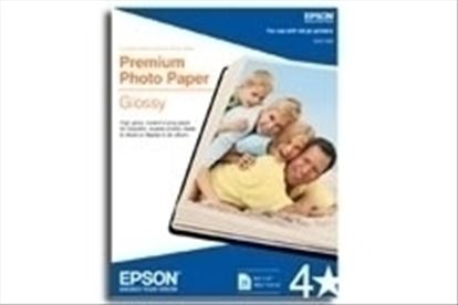 Epson Premium Glossy Borderless 8 x 10" 20 Sheets photo paper1