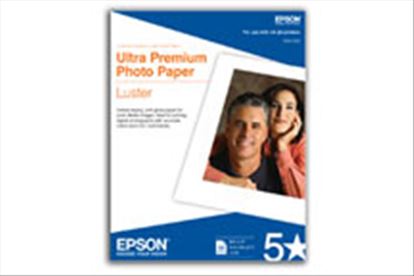 Epson Ultra Premium Luster - 8.5" x 11" - 50 Sheet photo paper1