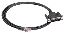 Digi RJ-45 to DB-9 Male Crossover, 48' networking cable 47.2" (1.2 m)1