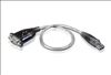 ATEN UC232A serial cable Silver USB Type-A DB-91
