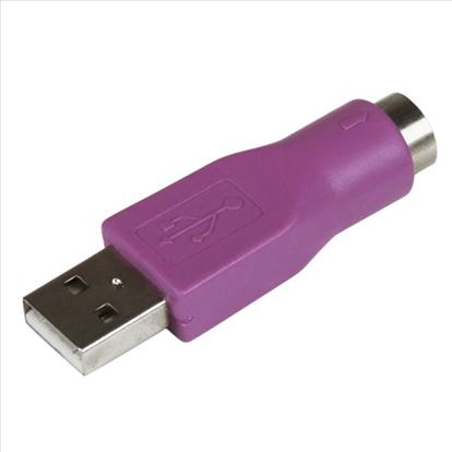 StarTech.com GC46MFKEY cable gender changer USB A PS/2 Violet1