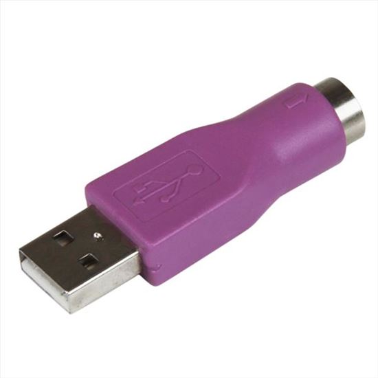 StarTech.com GC46MFKEY cable gender changer USB A PS/2 Violet1