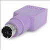 StarTech.com GC46FMKEY cable gender changer PS/2 USB A Violet2