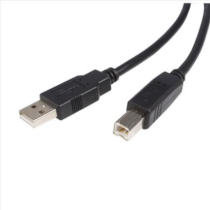 StarTech.com USB2HAB15 USB cable 181.1" (4.6 m) USB 2.0 USB A USB B Black1