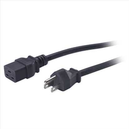 APC Pwr Cord, 15A, 100-120V, C19 to 5-15 Black 98.4" (2.5 m)1