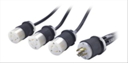 APC Adapter Power Cable 208V AC Black 72" (1.83 m) NEMA L5-20R1