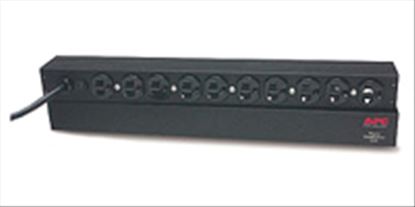 APC Basic Rack 1.8kVA power distribution unit (PDU) Black1