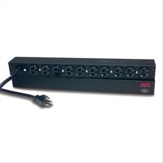 APC Rack PDU, Basic, 1U, 20A, 120V power distribution unit (PDU) Black1