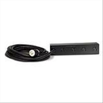 APC Rack PDU Extender, Basic, 2U, 30A, 200/208V power distribution unit (PDU) Black1