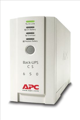 APC Back-UPS Standby (Offline) 0.65 kVA 400 W 4 AC outlet(s)1