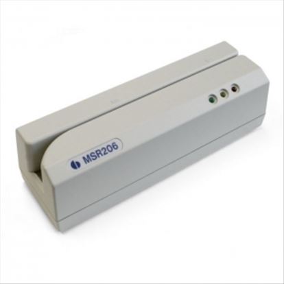 Unitech MSR206-33U magnetic card reader Beige USB / RS-2321