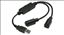 Amer Networks KCB-1410 PS/2 cable 2x 6-p Mini-DIN USB A Black1