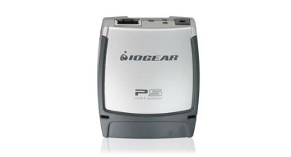 iogear USB 2.0 , 1-Port print server Ethernet LAN1