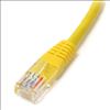 StarTech.com 3 ft Yellow Molded Category 5e (350 MHz) UTP Patch Cable networking cable 35.8" (0.91 m)2