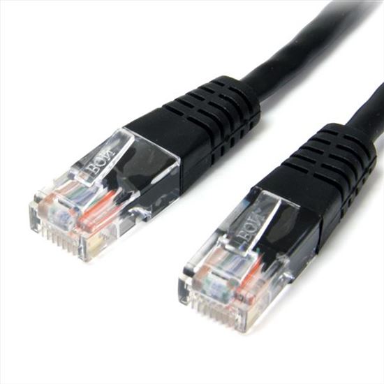 StarTech.com M45PATCH6BK networking cable Black 70.9" (1.8 m) Cat5e U/UTP (UTP)1