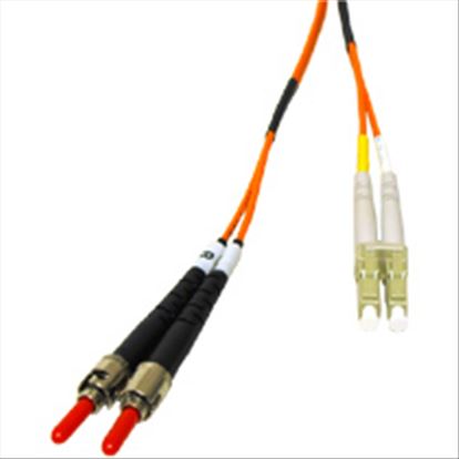 C2G 2m LC/ST Duplex 62.5/125 Multimode Fiber Patch Cable fiber optic cable 78.7" (2 m) Orange1