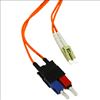 C2G 2m LC/SC Duplex 62.5/125 Multimode Fiber Patch Cable fiber optic cable 78.7" (2 m) Orange1