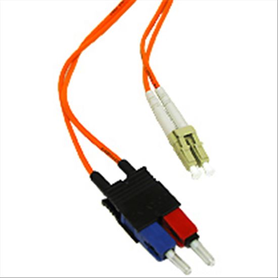 C2G 2m LC/SC Duplex 62.5/125 Multimode Fiber Patch Cable fiber optic cable 78.7" (2 m) Orange1