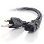 C2G 1ft Universal 18 AWG Power Cord (IEC320C13 -> NEMA 5-15P) Black 11.8" (0.3 m)1