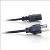 C2G 1ft Universal 18 AWG Power Cord (IEC320C13 -> NEMA 5-15P) Black 11.8" (0.3 m)4