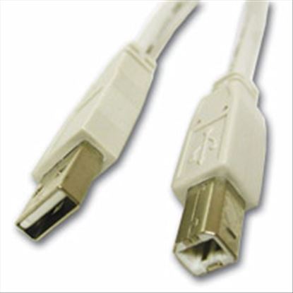 C2G USB 2.0 A/B Cable 1m USB cable 39.4" (1 m) USB A USB B White1