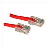 C2G 5ft Assembled Cat5E Crossover networking cable Red 59.1" (1.5 m)1