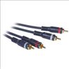 C2G 50ft Velocity™ RCA Type audio cable 590.6" (15 m) 2 x RCA Blue1