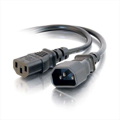 C2G 10ft Computer 18 AWG Power Cord Extension1