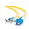 C2G 2m SC/ST Duplex 9/125 Single-Mode Fiber Patch Cable fiber optic cable 78.7" (2 m) Yellow1