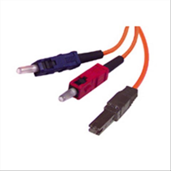 C2G 3m MTRJ/SC Duplex 62.5/125 Multimode Fiber Patch Cable - Orange fiber optic cable 118.1" (3 m)1