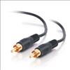 C2G 25ft Value Series Mono RCA Type audio cable 295.3" (7.5 m) Black1