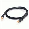 C2G 25ft Value Series Mono RCA Type audio cable 295.3" (7.5 m) Black2