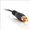 C2G 25ft Value Series Mono RCA Type audio cable 295.3" (7.5 m) Black3