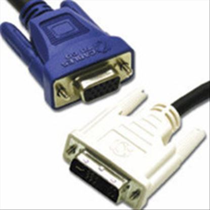 C2G 2m DVI-A Male to HD15 VGA Male Analog Video Cable 78.7" (2 m) VGA (D-Sub) Black1