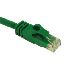 C2G 1ft Cat6 550MHz Snagless Patch Cable Green networking cable 11.8" (0.3 m)1