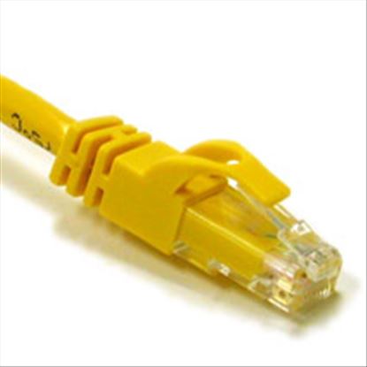 C2G 7ft Cat6 550MHz Snagless Patch Cable Yellow networking cable 82.7" (2.1 m)1