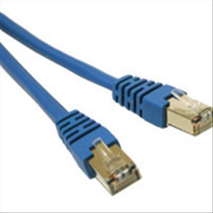 C2G 3ft Shielded Cat5E Molded Patch Cable networking cable Blue 36" (0.915 m)1