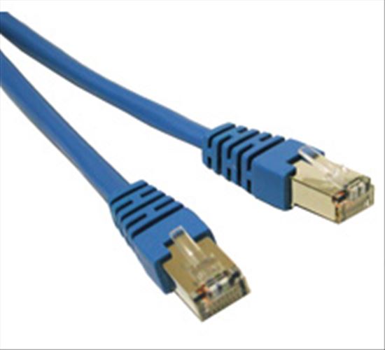 C2G Shielded Cat5E Molded Patch Cable Blue 14ft networking cable 168.1" (4.27 m)1