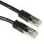 C2G 10ft Shielded Cat5E Molded Patch Cable networking cable Black 120.1" (3.05 m)1