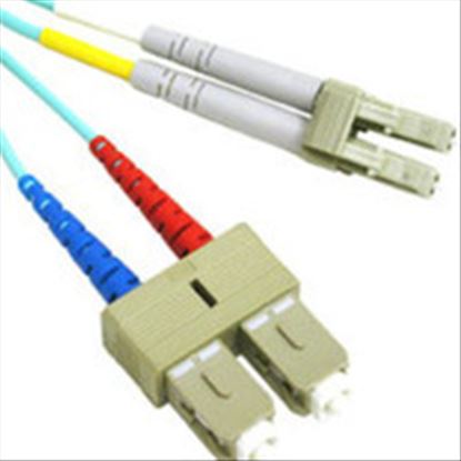 C2G 2m 10Gb LC/SC Duplex 50/125 Multimode Fiber Patch Cable fiber optic cable 78.7" (2 m)1