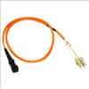 C2G 2m LC/MTRJ Duplex 62.5/125 Multimode fiber optic cable 78.7" (2 m) Orange1