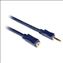 C2G 1.5ft Velocity™ 3.5mm Stereo Audio Extension Cable M/F audio cable 17.7" (0.45 m) Blue1
